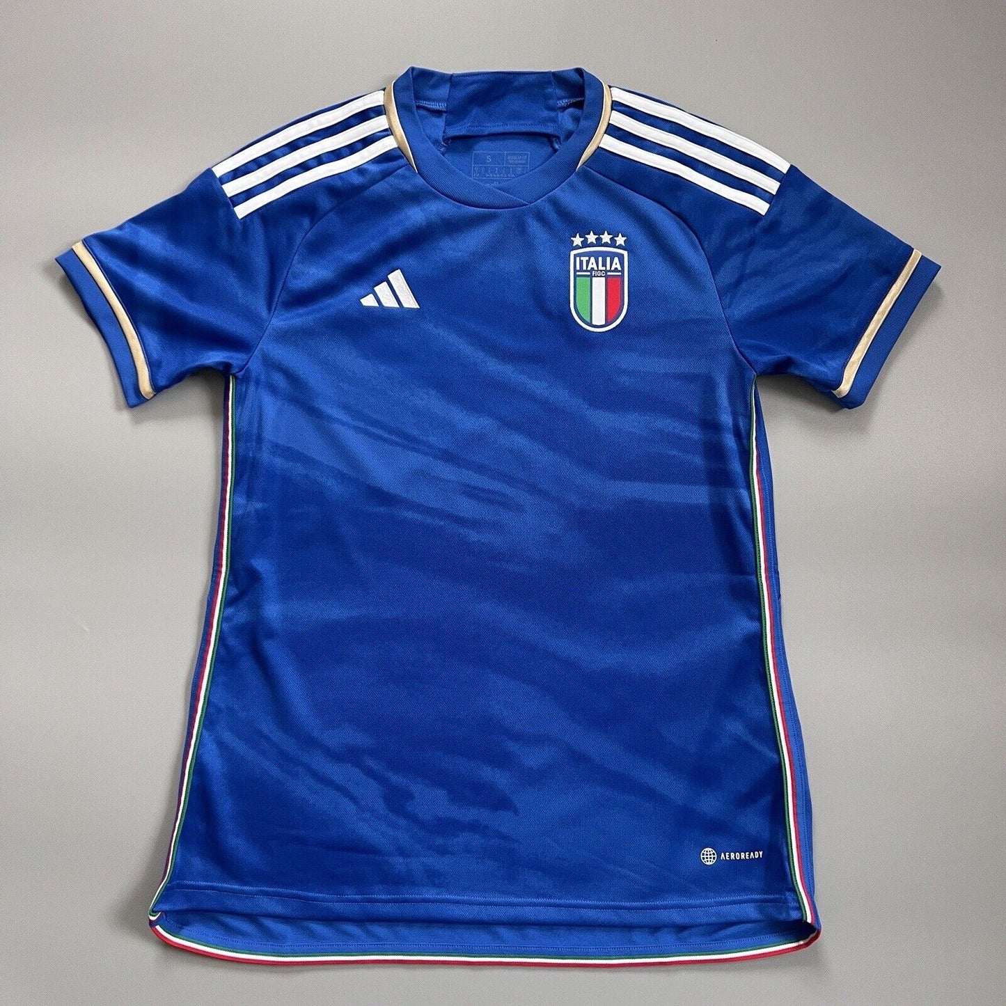 Italy Jersey Team 2023 Home Womens Soccer Football Shirt Adidas HT1613 Size S