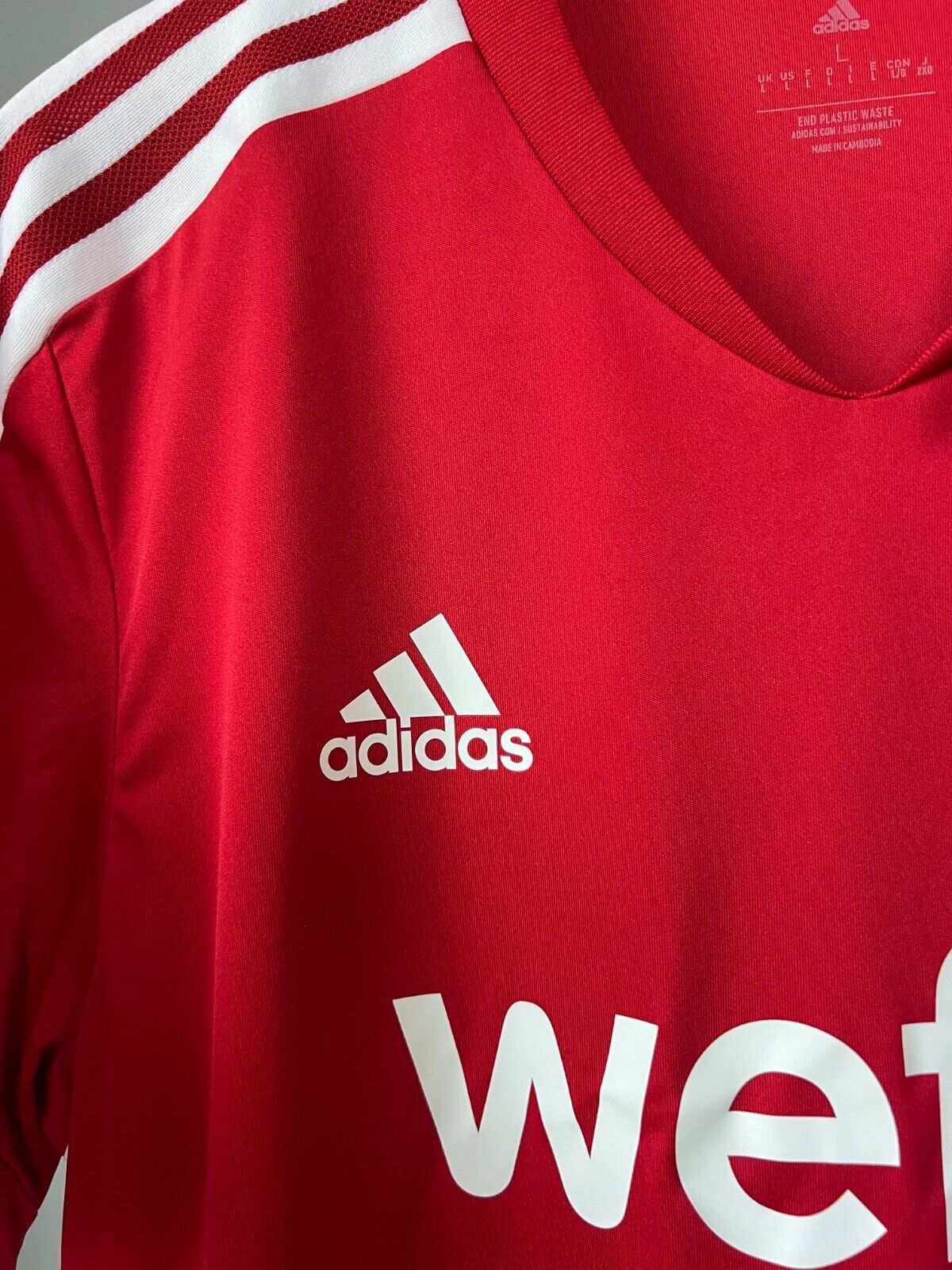 1. FC Union Berlin Jersey Training Soccer Football Shirt Adidas Mens Size L