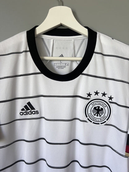 Germany Jersey 2020 Home Soccer Football Shirt Adidas EH6105 Mens Size L
