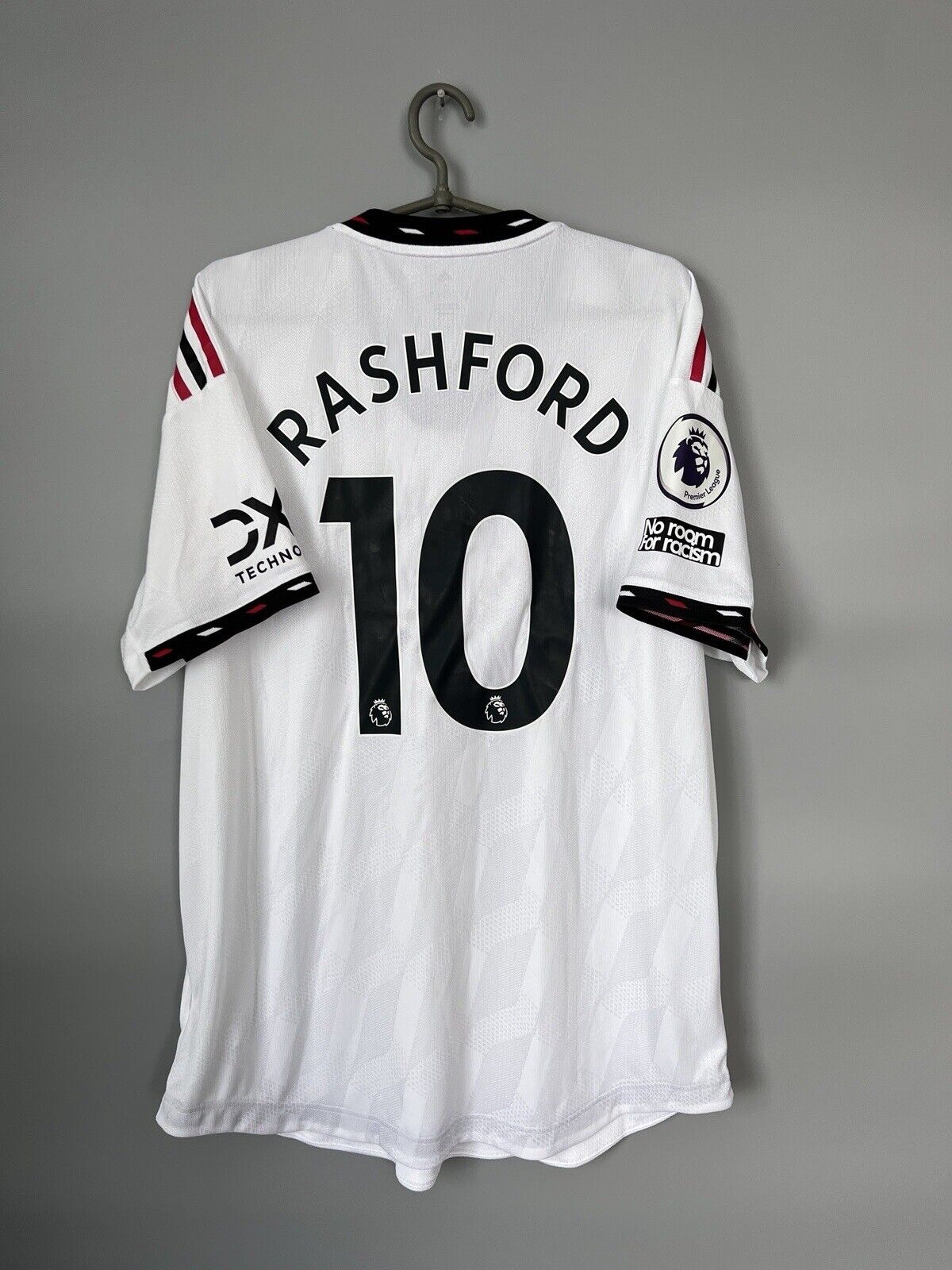 Rashford Manchester United Jersey 22/23 Away Mens Soccer Shirt Adidas Size XL