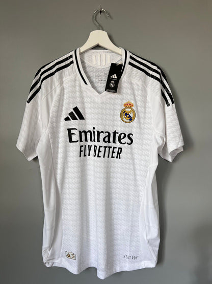 Real Madrid Jersey 24/25 Home HEAD.RDY Soccer Shirt IX8095 Adidas Mens All Sizes