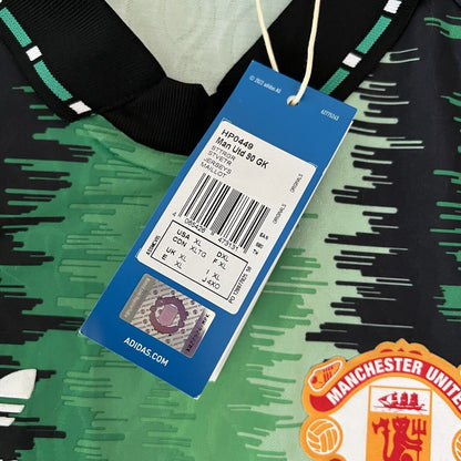 Manchester United Jersey 90 Goalkeeper Size XL Soccer Shirt Adidas HP0449
