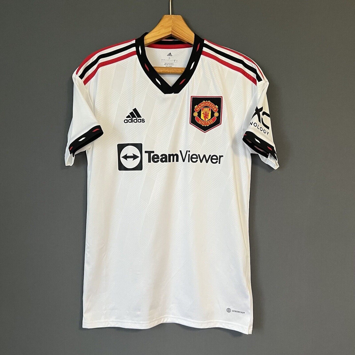 Manchester United Jersey 2022/23 Away Mens Adidas H13880 Football Shirt Small