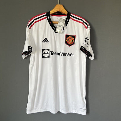 Martial Manchester United Jersey 2022/23 Away Adidas H13880 Football Shirt Large