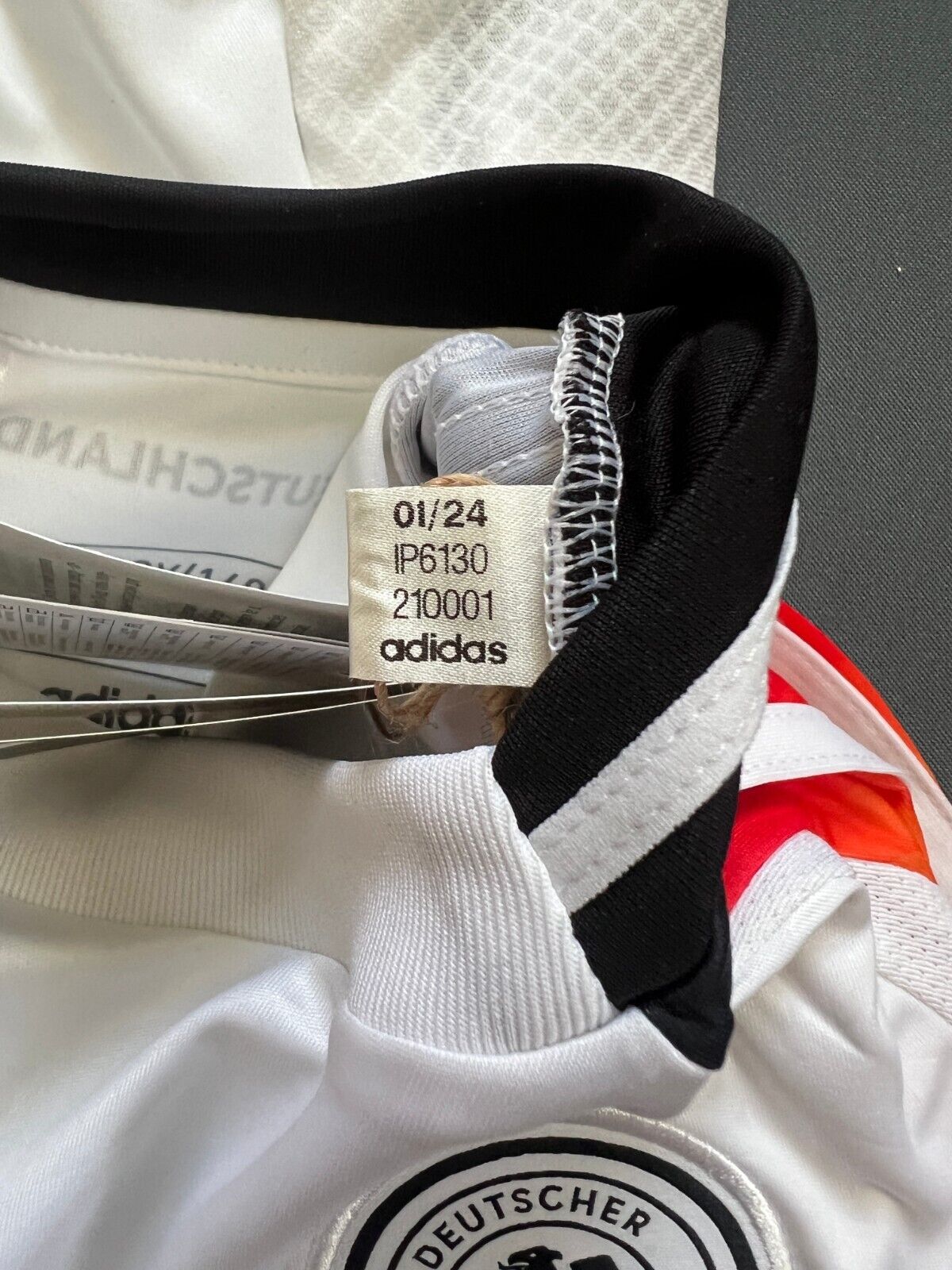 Musiala Germany Jersey 2024 Home Soccer Football Adidas DFB IP6130 Boys Size S