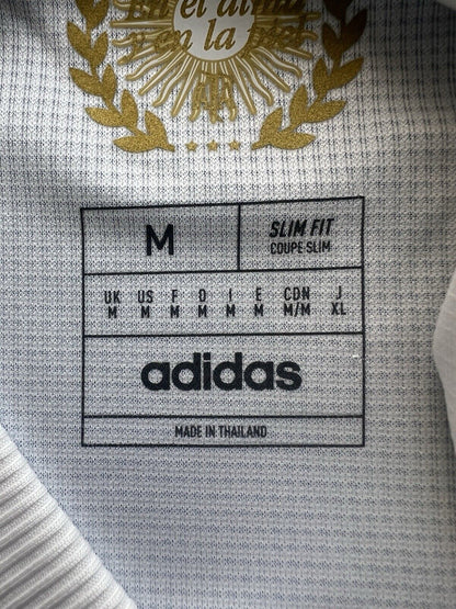 Argentina Jersey Anniversary 2024 Soccer Shirt JF2641 Adidas Mens Size M