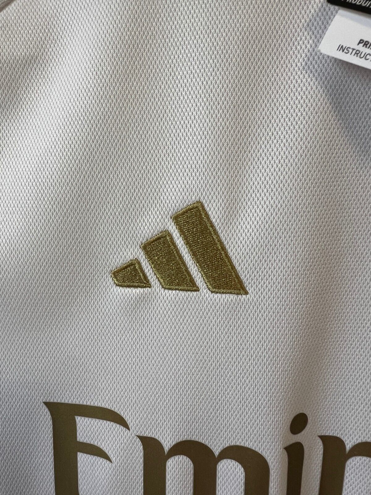 Olympique Lyonnais 23/24 Home Jersey Soccer Football Shirt Adidas Size XL Boys
