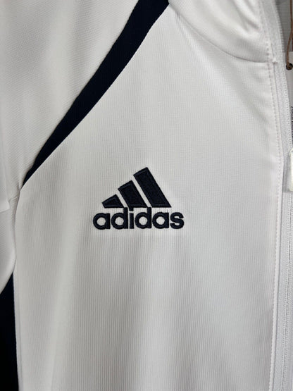 Real Madrid Teamgeist Jacket 2006x2021 White Soccer Adidas HA2537 Mens Size M