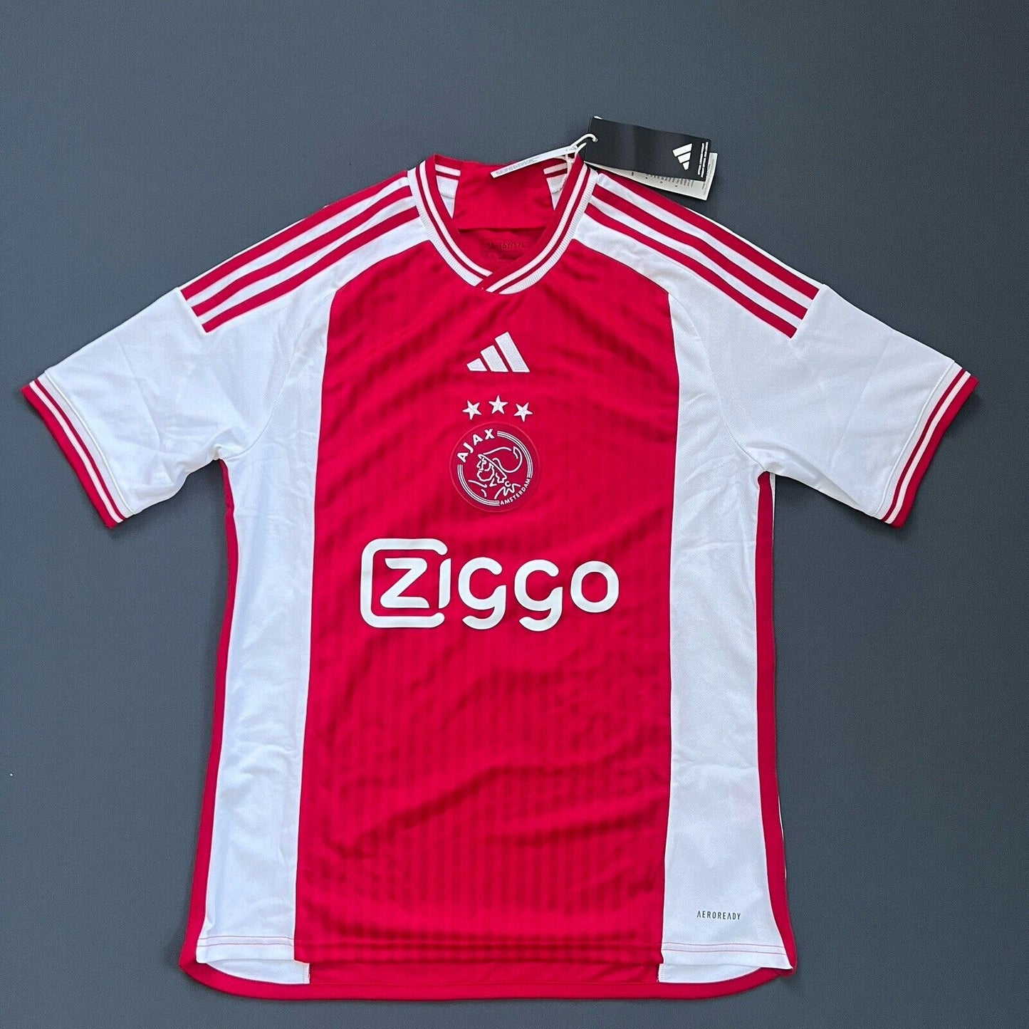 Bergwijn Ajax Amsterdam 23/24 Home Soccer Football Shirt Adidas Boys Size XL