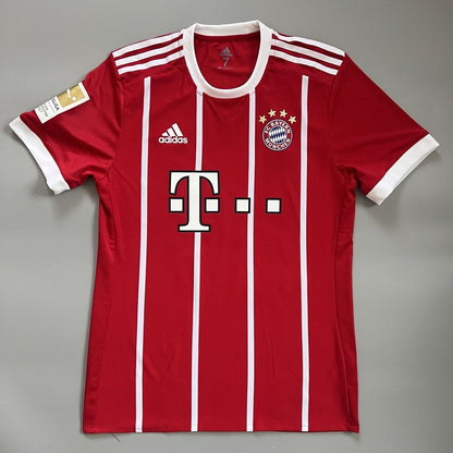 Bayern Munich Jersey 2017/18 Home Match Worn Mens Size 7 Football Shirt Adidas
