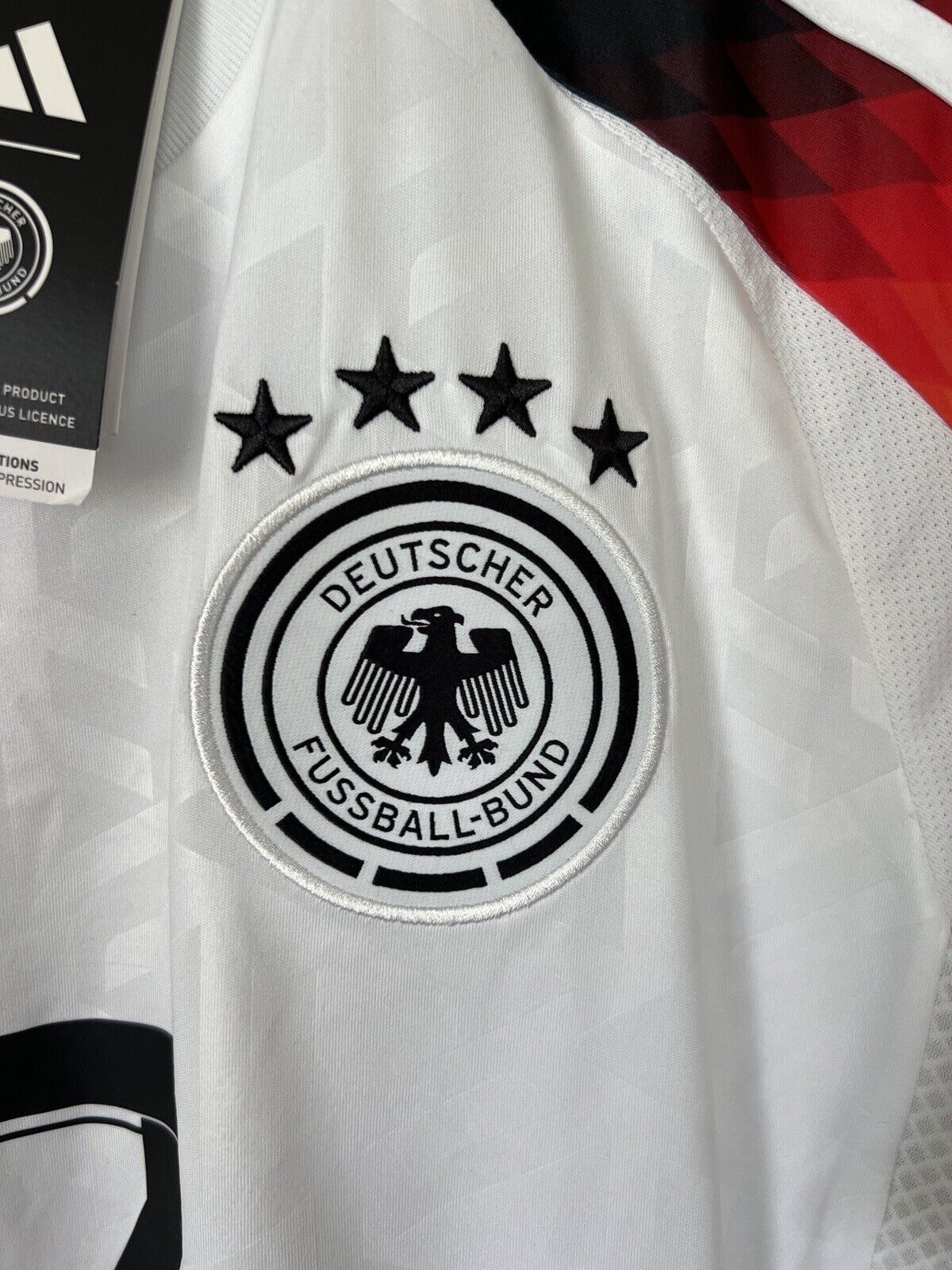 Germany Jersey 2024 Home Soccer Football Adidas IP8139 Mens Size M
