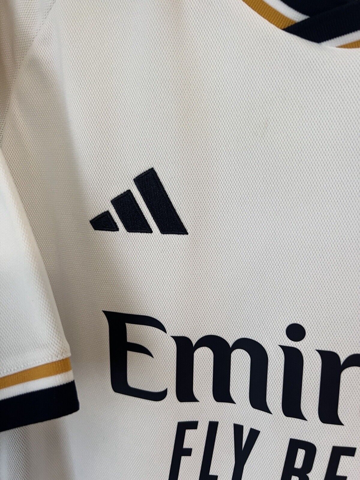 Camavinga Real Madrid Jersey 23/24 Home Mens Soccer Shirt HR3796 Adidas Size L