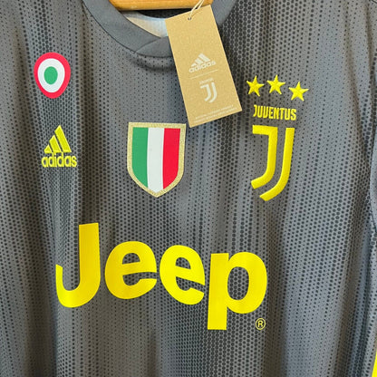 Emre Can Juventus Jersey 2018 2019 Third LARGE Mens Football Shirt DP0455 Adidas