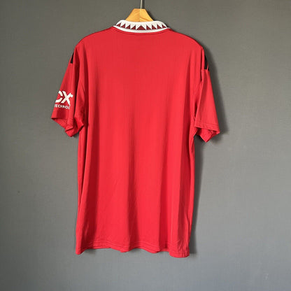 Manchester United Jersey 2022-23 Home Mens Football Shirt Size XL H13881 Adidas