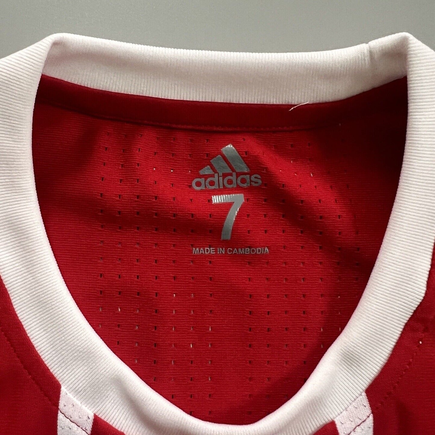 Bayern Munich Jersey 2017/18 Home Match Worn Mens Size 7 Football Shirt Adidas