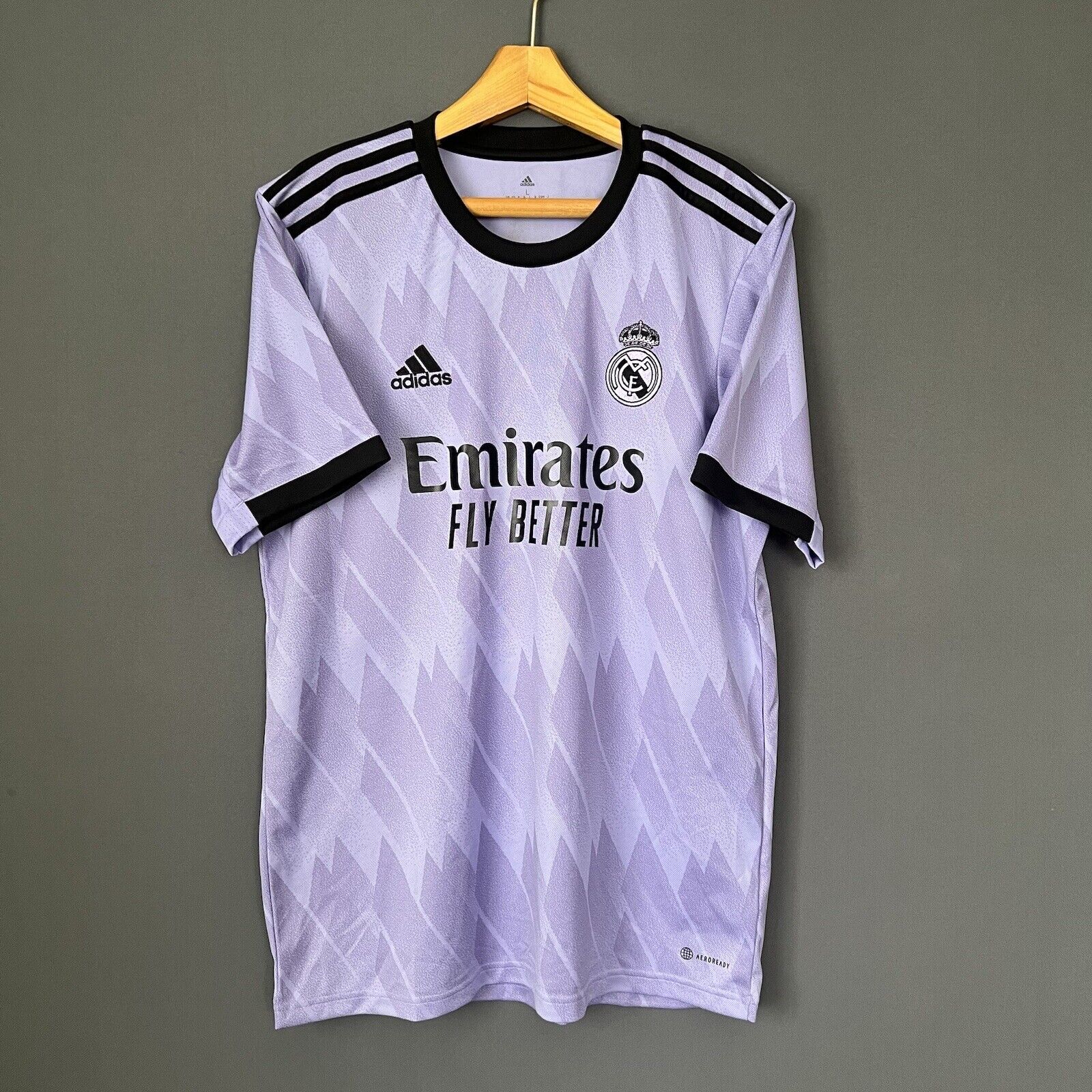 Asensio Real Madrid Jersey 2022-23 Away Mens Soccer Shirt H18489 Adidas Size L
