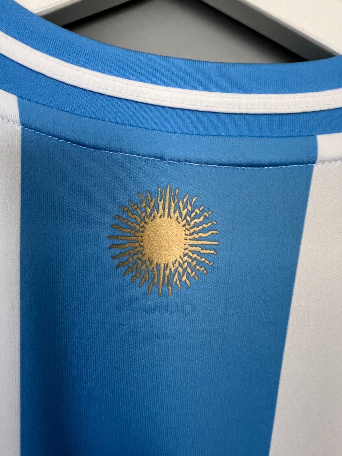 Argentina Jersey 2024 Home Soccer Shirt IP8409 Adidas Mens Size 2XL
