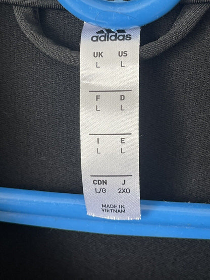Juventus Jacket Anthem 2021 Full Zip Size L Mens Football Soccer Adidas FI4884