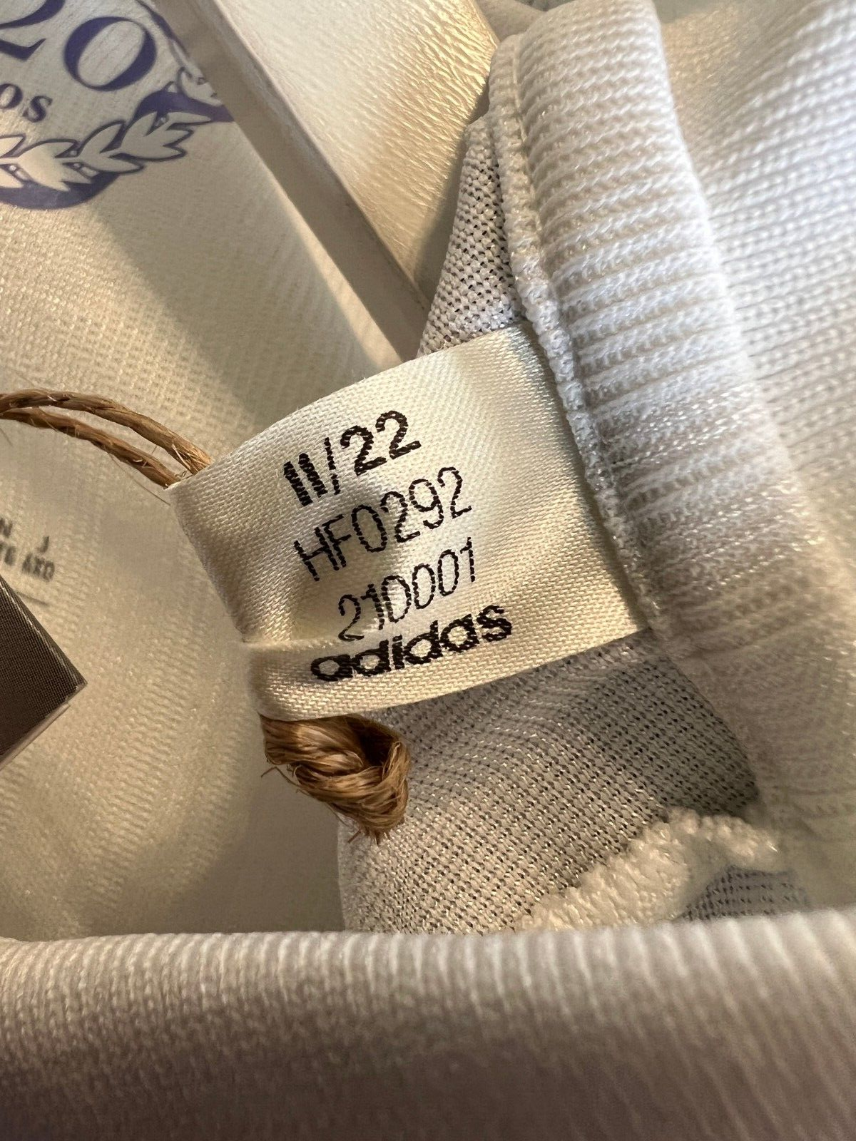 Real Madrid Jersey 22/23 Home Authentic Soccer Shirt HF0292 Adidas Mens Size XXL