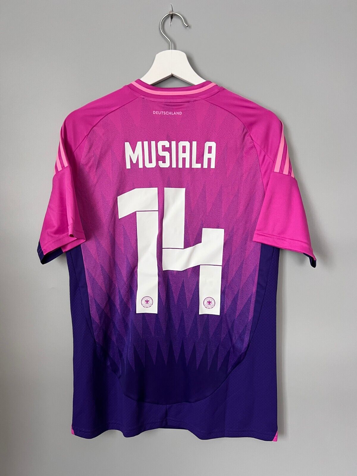 Musiala Germany Jersey 24 Away Soccer Football Shirt Adidas IP8161 Boys Size XL