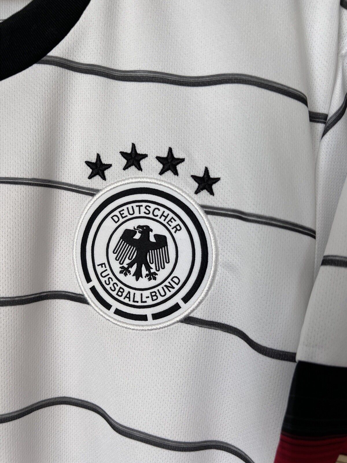 Germany Jersey Home Soccer Football Shirt Adidas DFB EH6105 Mens Size L