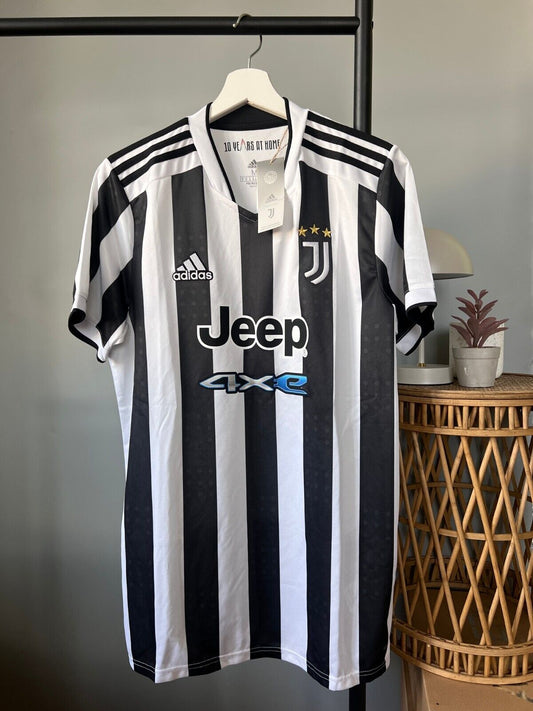 Juventus Jersey 21/22 Home Soccer Football Shirt GS1442 Adidas Mens Size M