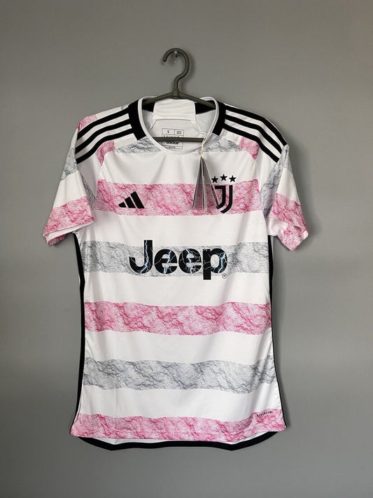 Juventus Jersey 2023 2024 Away Mens Soccer Shirt Maillot Adidas HR8255 Size S