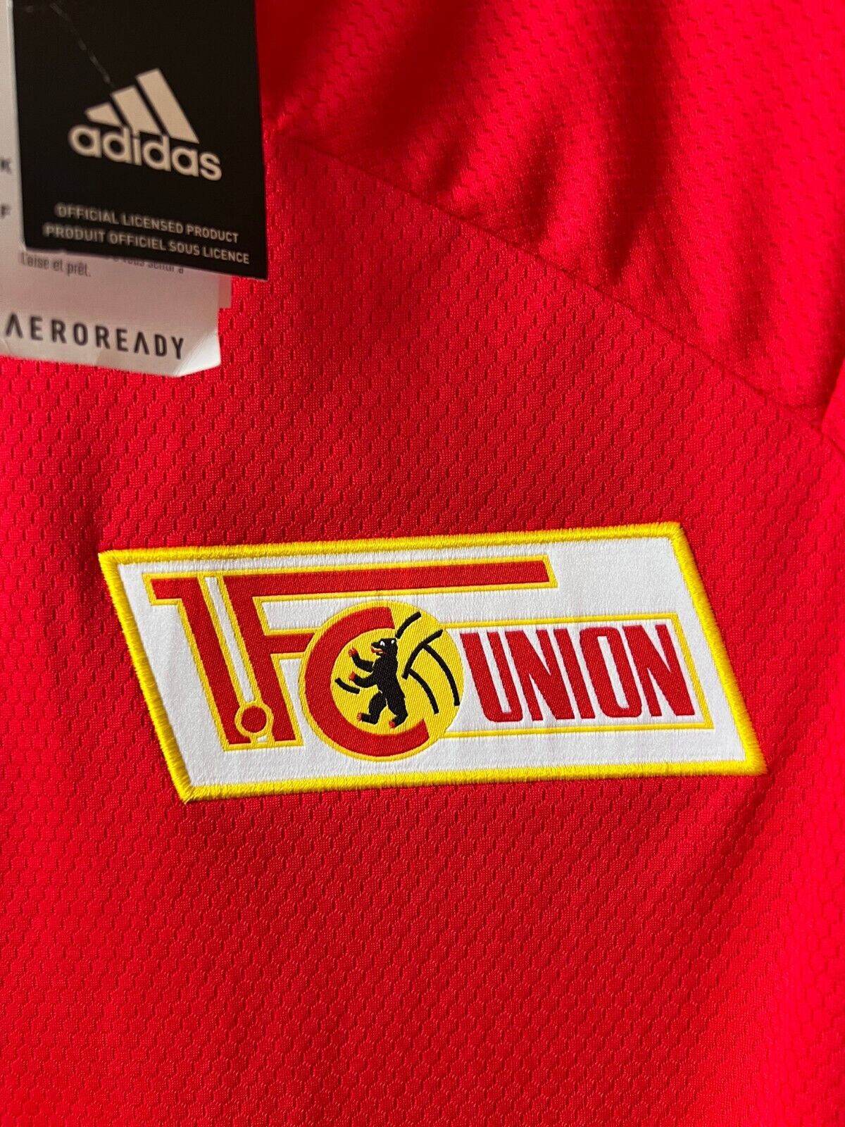 Union Berlin Jersey 20/21 Home Soccer Football Shirt Adidas Mens Size S