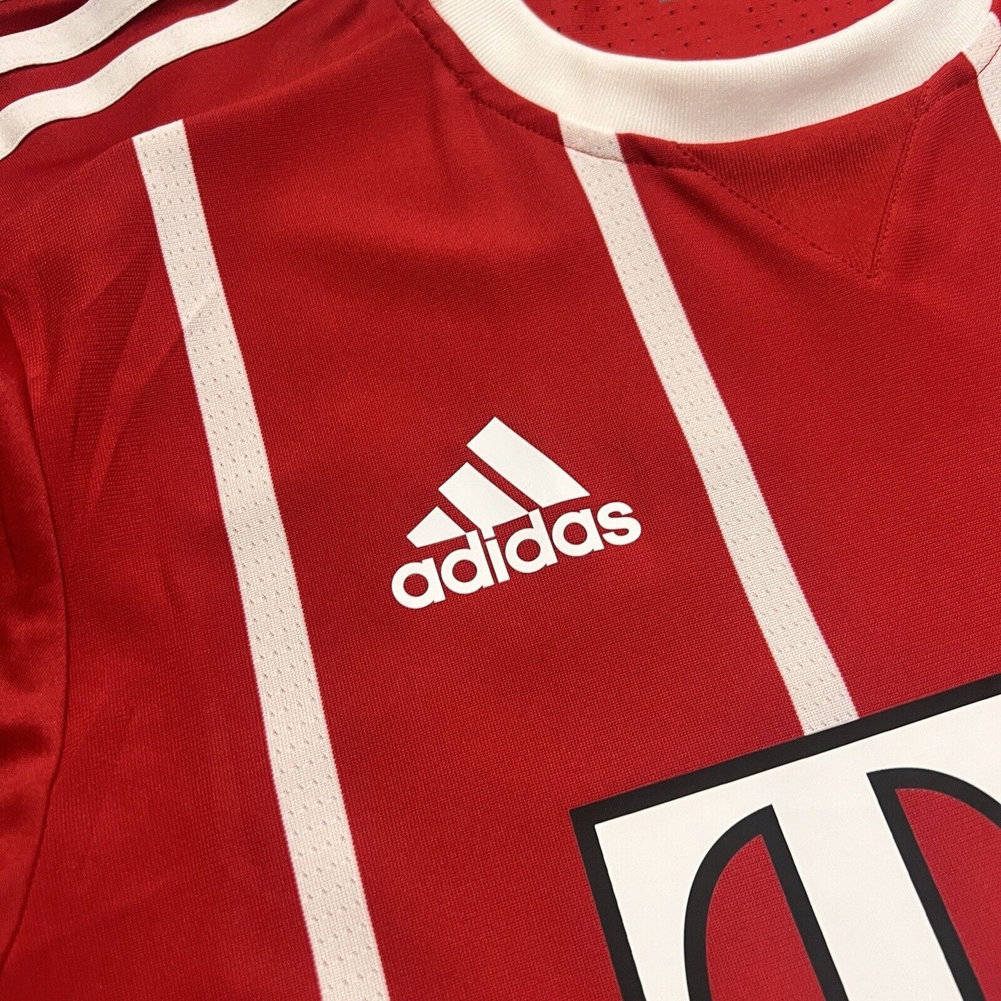 Bayern Munich Jersey 2017/18 Home Match Worn Mens Size 7 Football Shirt Adidas