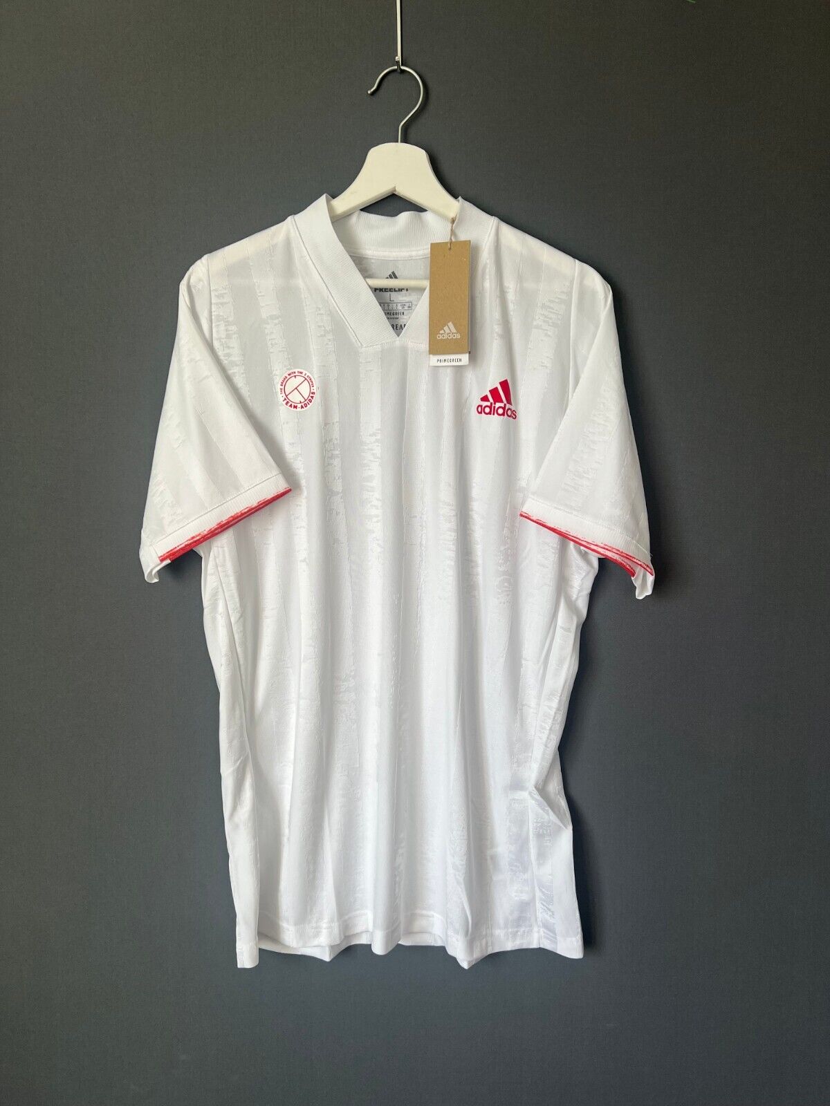 Adidas Freelift Zverev T-Shirt Tennis Size L Mens FR4317
