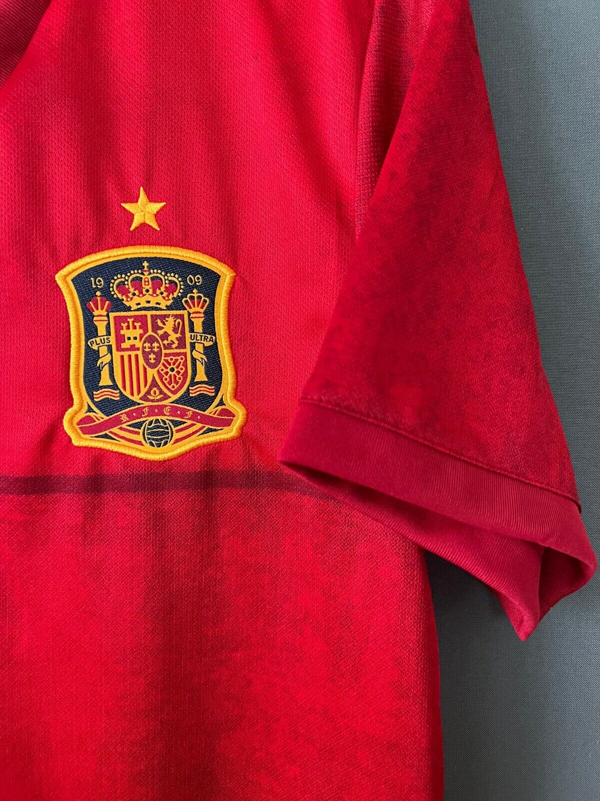 SPAIN JERSEY 20-22 HOME MEDIUM MENS FOOTBALL SOCCER SHIRT MAILLOT FR8361 ADIDAS