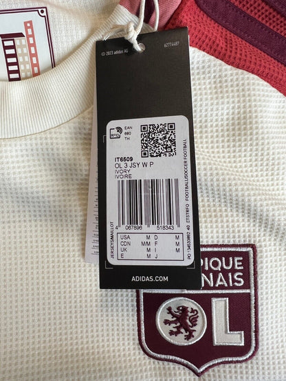 Olympique Lyonnais Jersey 24/25 Third Women Soccer Football Shirt Adidas Size M