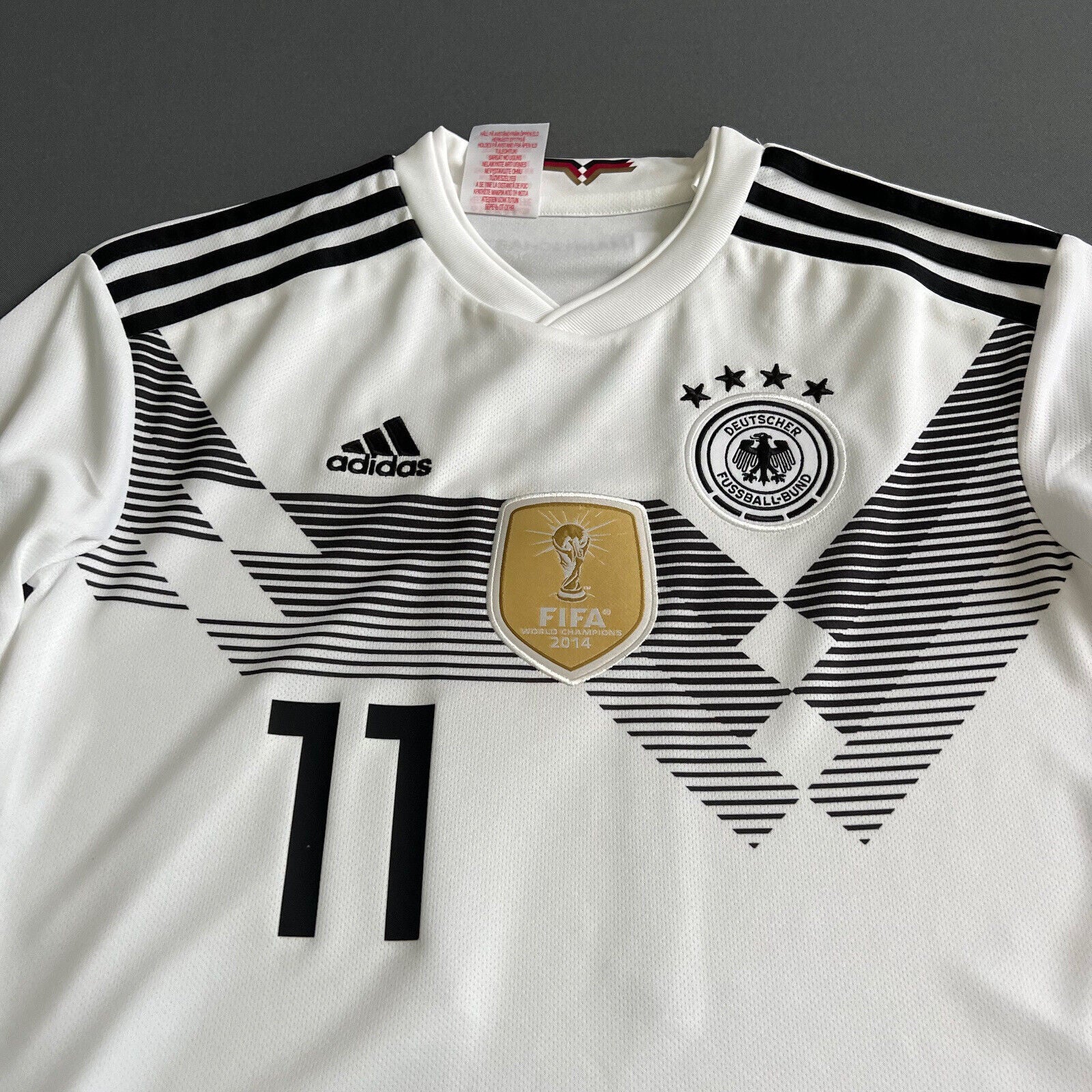 Reus Germany Jersey 2018 2019 Home  Football Shirt Trikot Adidas Boys Size M