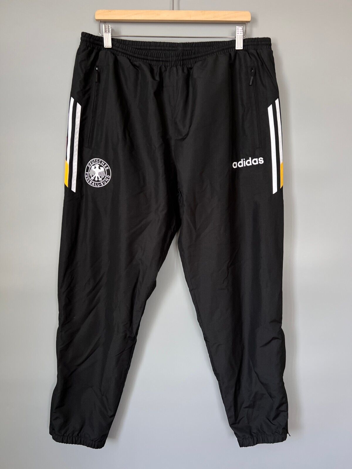 Germany Woven Track Pants 1996 Football Soccer Adidas IT7750 Mens Size L
