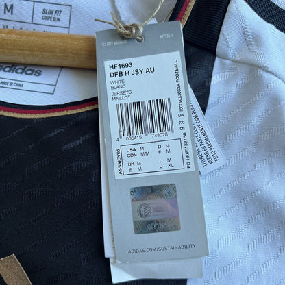 Sane Germany Jersey 2022 Home Authentic Medium Mens Football Shirt Adidas