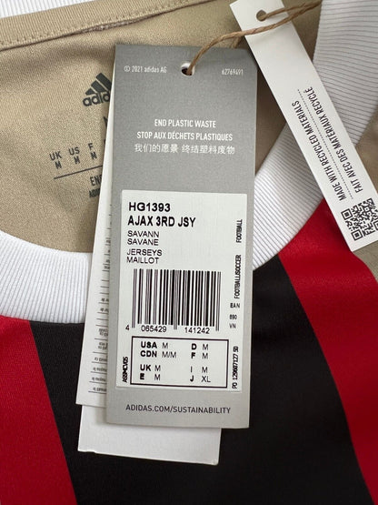Ajax Amsterdam Jersey 22/23 Third Soccer Shirt Adidas HG1393 Mens Size M