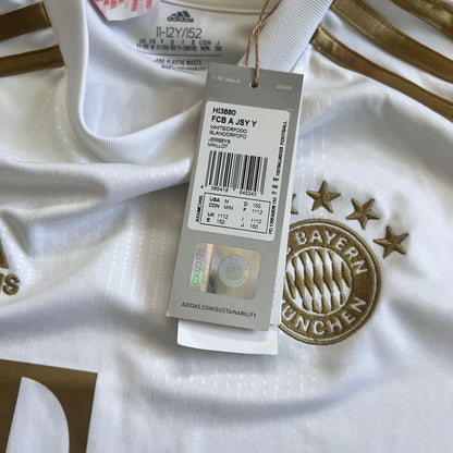 Gnabry Bayern Munich Jersey 22-23 Away Boys Soccer Shirt Size M HI3880 Adidas