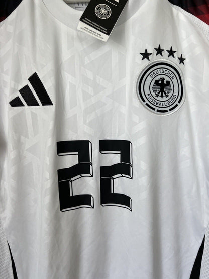 Germany Jersey 2024 Home Soccer Football Adidas IP8139 Mens Size M
