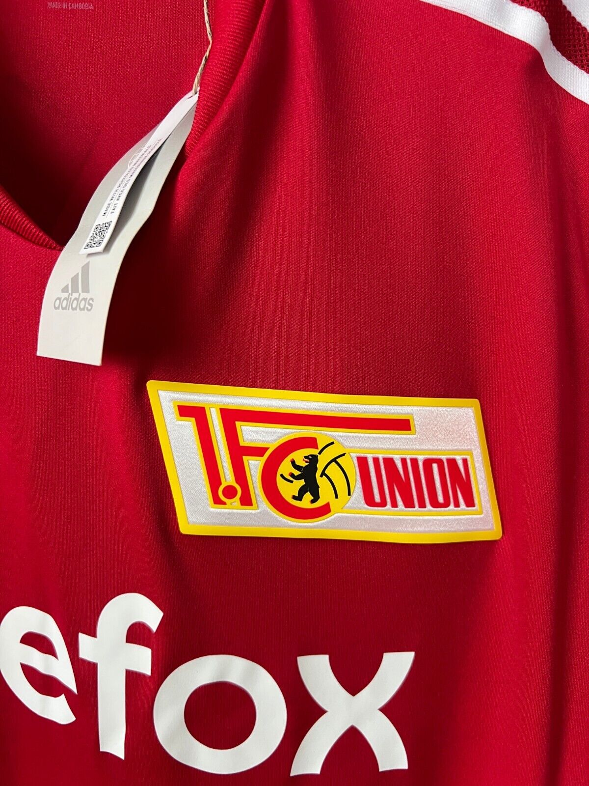 1. FC Union Berlin Jersey Training Soccer Football Shirt Adidas Mens Size L