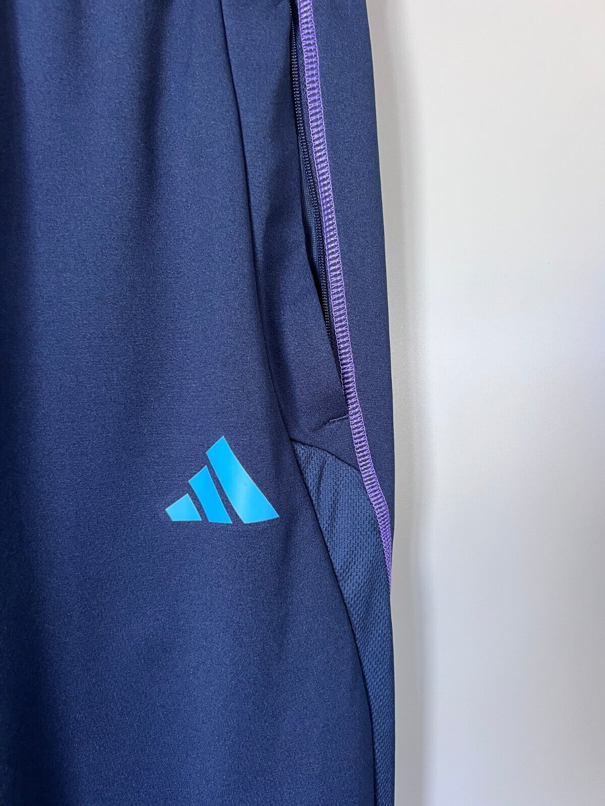 Argentina Tiro 23 Training Pants Blue Football Soccer Adidas HF3914 Mens Size M
