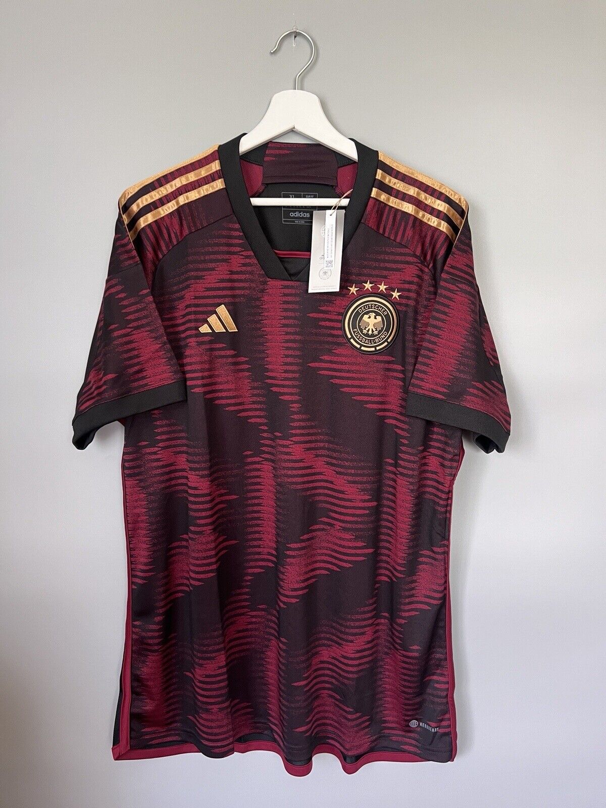 Germany Jersey 2023 Away Football Soccer Shirt HJ9604 Adidas Mens Size XL
