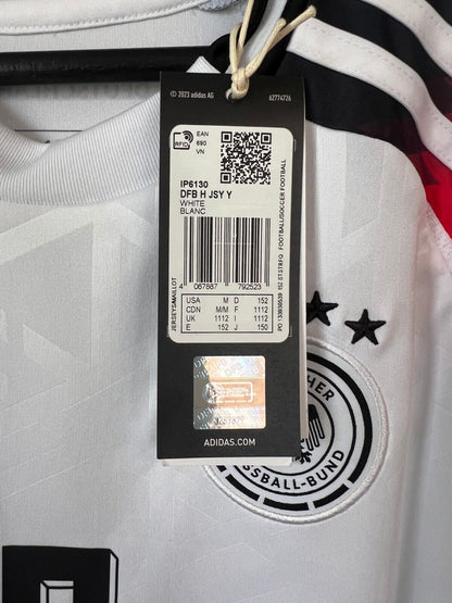 Kroos Germany Jersey 2024 Home Soccer Football Adidas DFB IP6130 Boys Size M