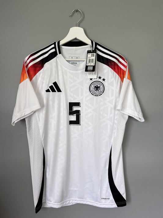 Germany Jersey Euro 2024 Home Soccer Football Shirt Adidas IP8139 Mens Size M