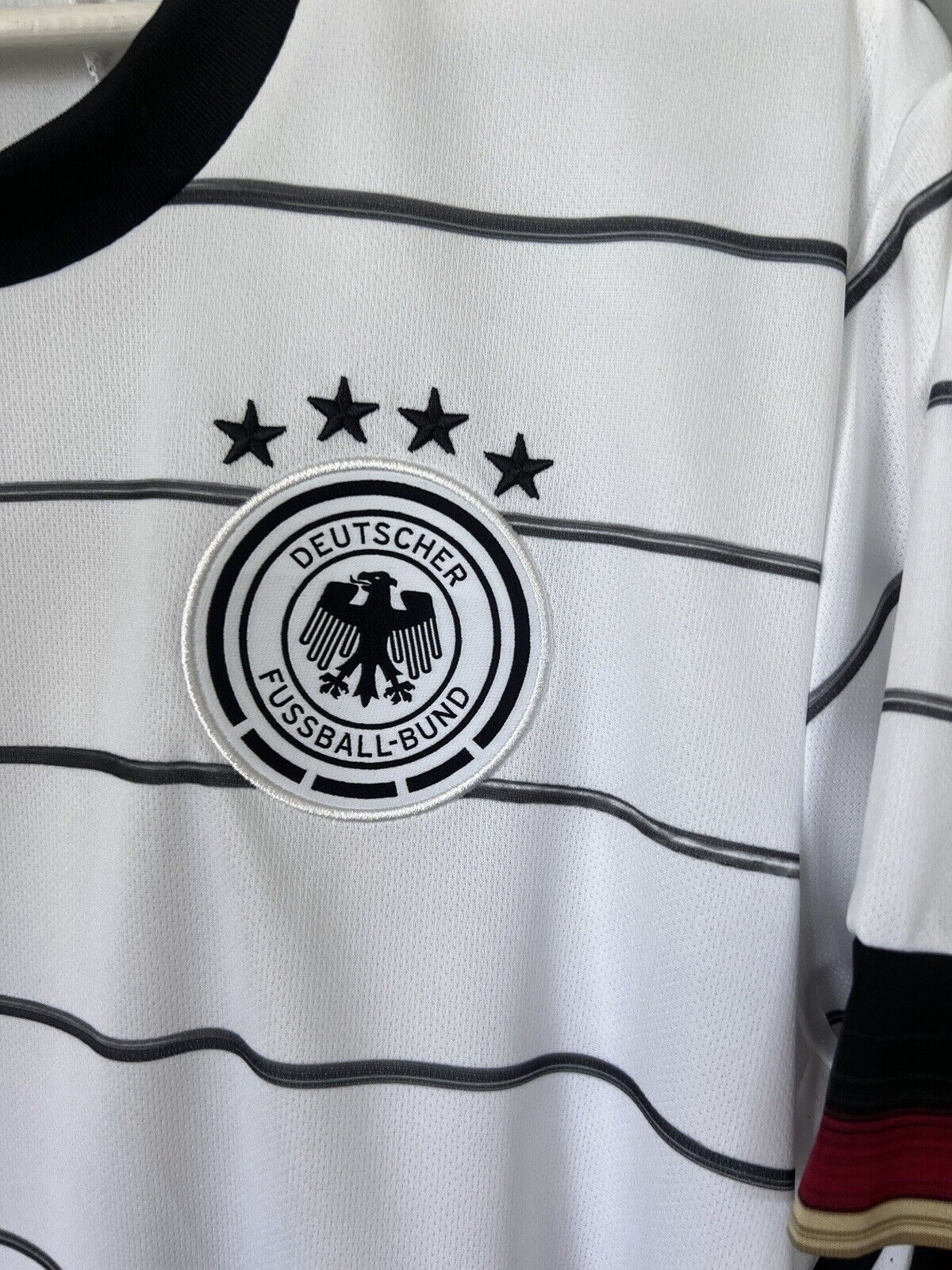 Germany Jersey 2020 Home Soccer Football Shirt Adidas EH6105 Mens Size L