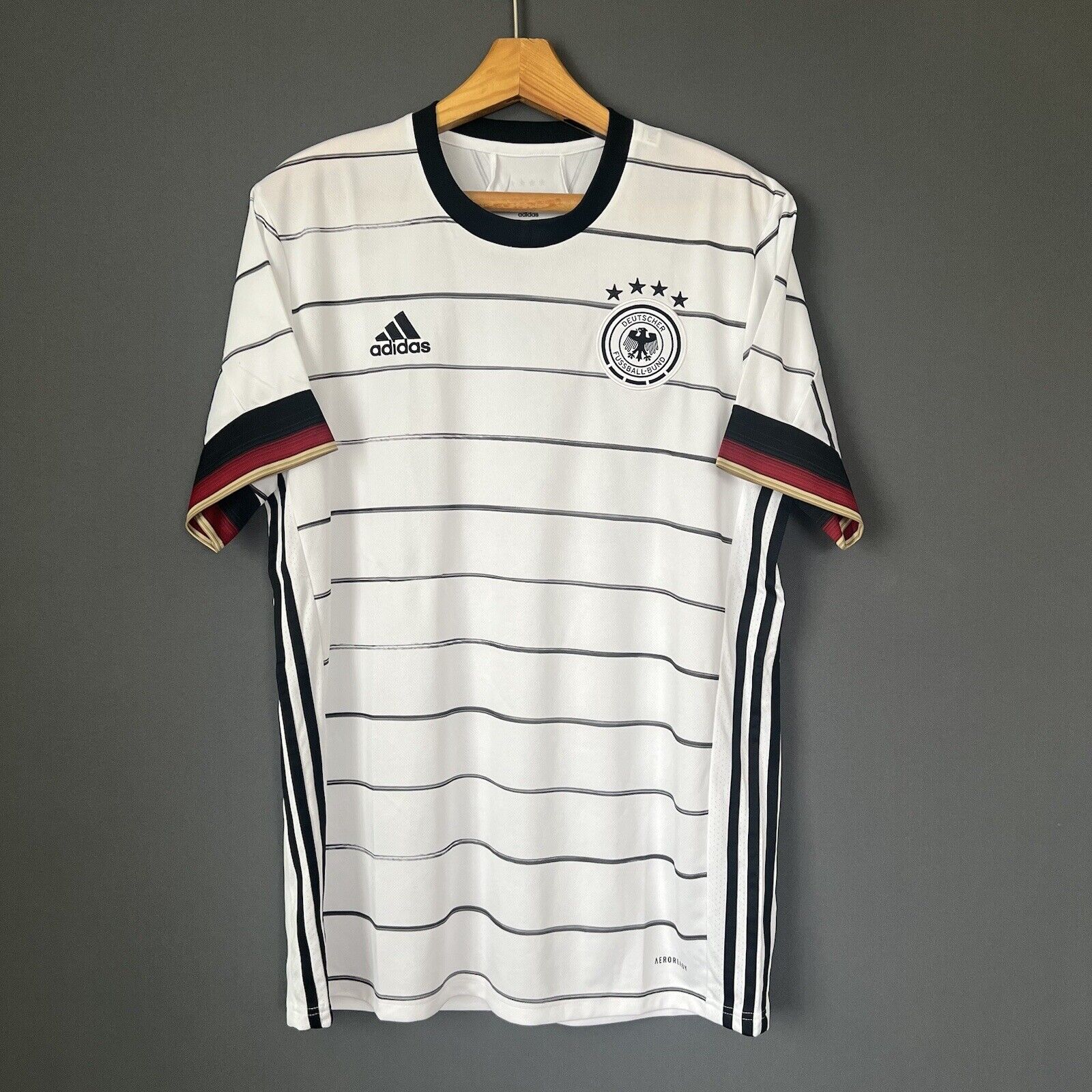 Germany Jersey 2019-21 Home Large Mens Football Shirt EH6105 Adidas
