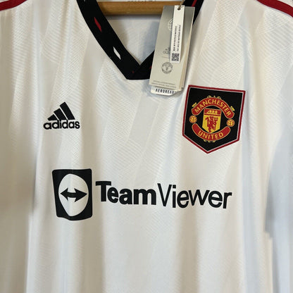 Rashford Manchester United Jersey 2022/23 Away Adidas H13880 Football Shirt XXL
