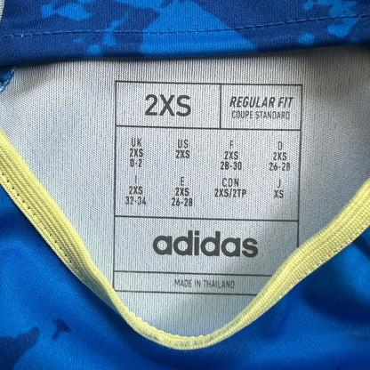 Sweden Jersey Team 2023 Away Womens Soccer Football Shirt HT7142 Adidas Size 2XS