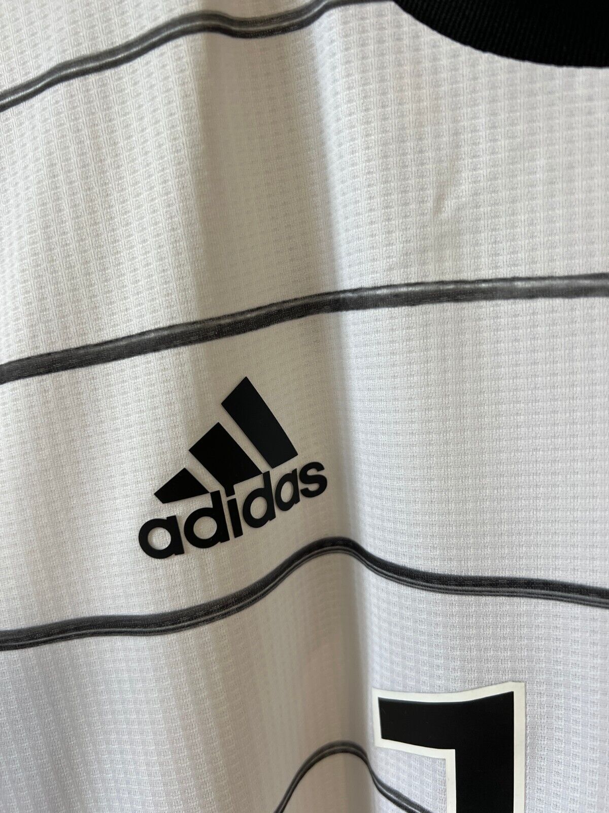 Goretzka Germany Jersey 2020 Home Authentic Soccer Shirt EH6104 Adidas Mens Sz M