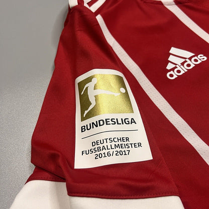 Bayern Munich Jersey 2017/18 Home Match Worn Mens Size 7 Football Shirt Adidas