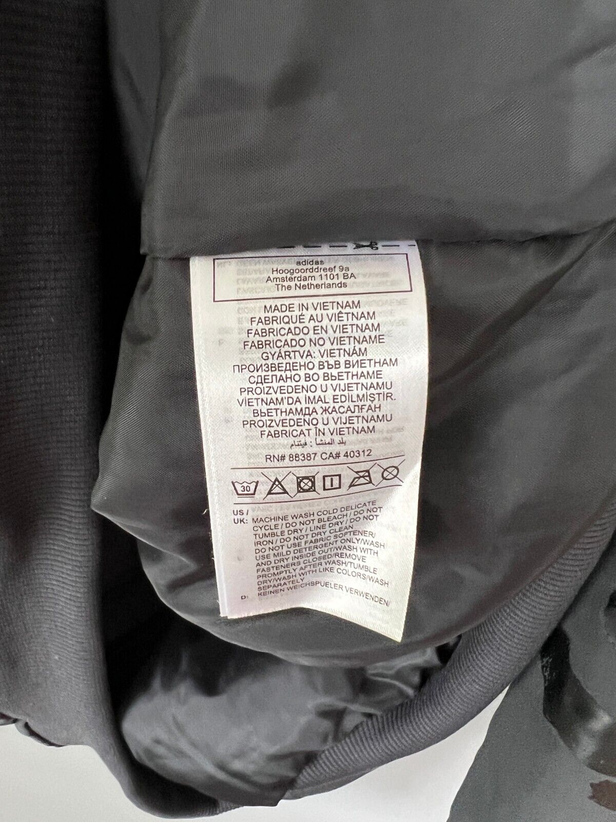Real Madrid ChiInese Story Padded Jacket Soccer Mens Adidas HT6454 Size XXL